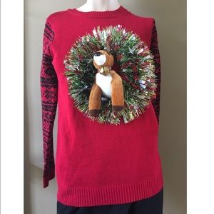 Ugly Reindeer Christmas Sweater